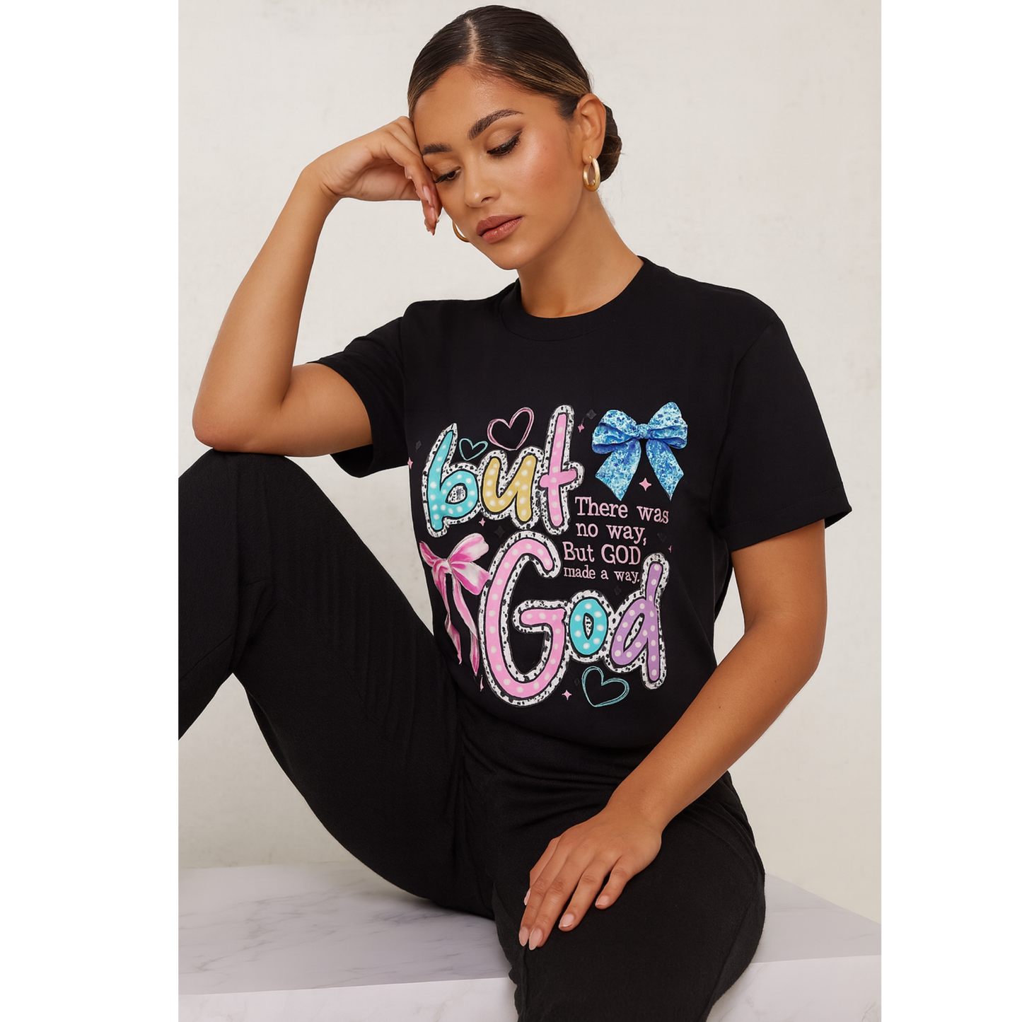 Camiseta But God made the way - Lista para enviar