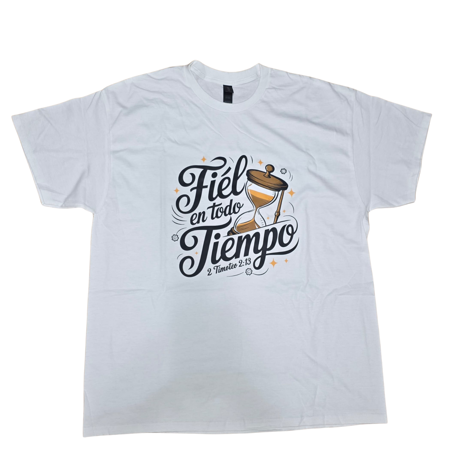 Camiseta Fiel en todo tiempo - Lista para enviar