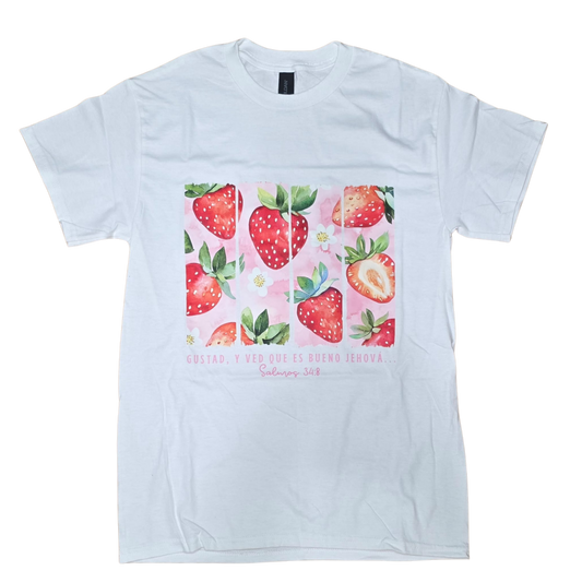 Camiseta Gustad, y ved que bueno es Jehová - Lista para enviar