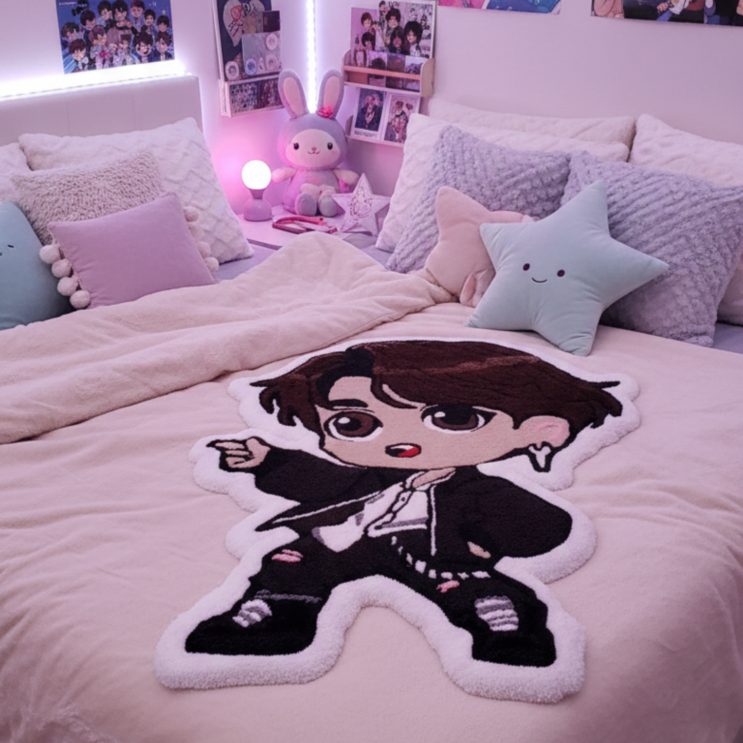 Tapete Tufting “Idol Chibi”